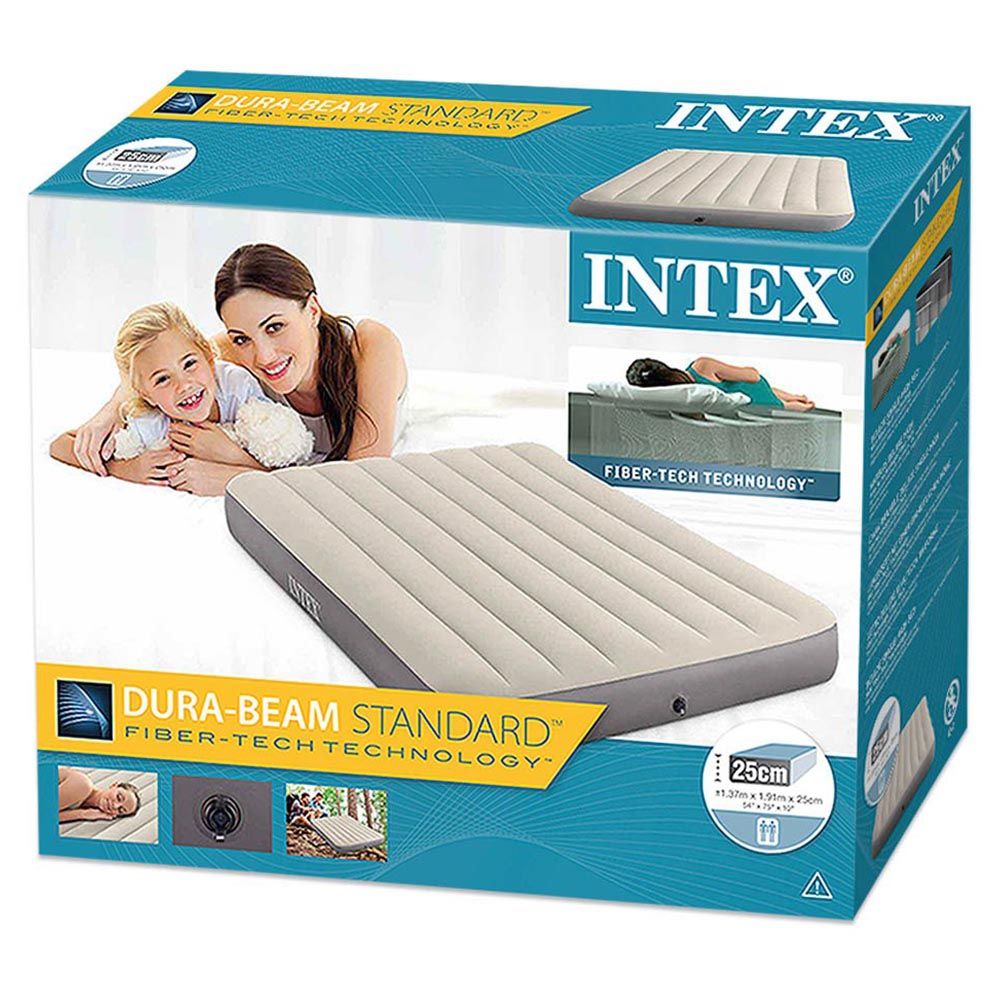 Intex - Full Dura-Beam Series Single-High Airbed