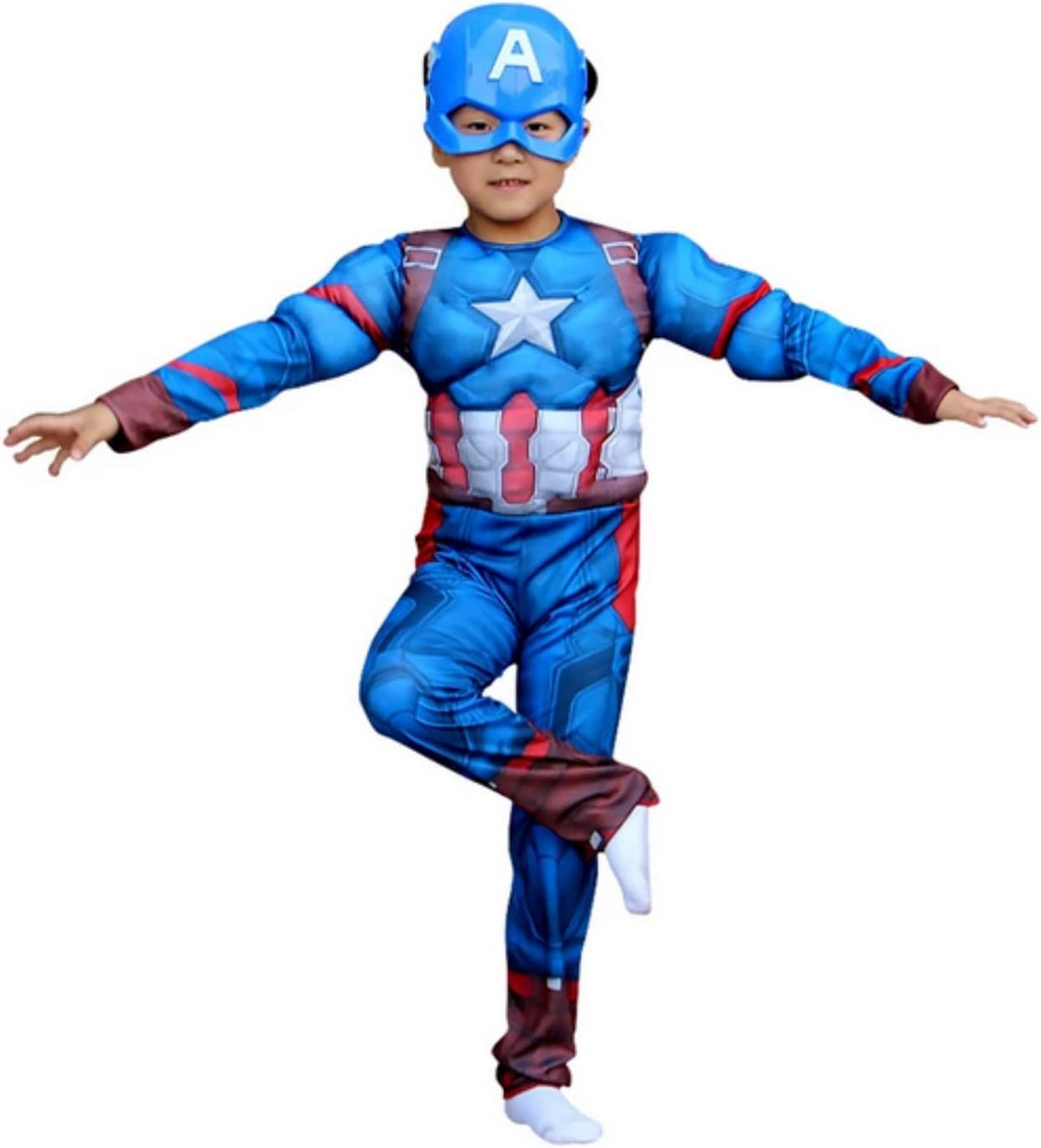 Brain Giggles - Avengers Captain America Costume - Blue