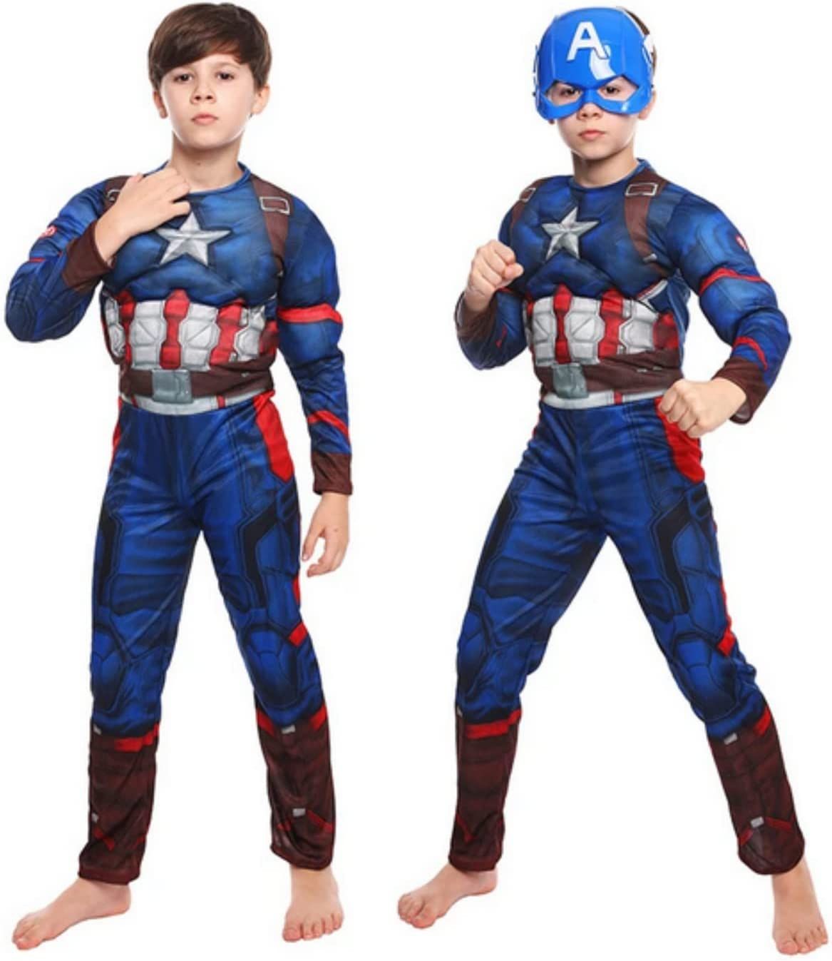 Brain Giggles - Avengers Captain America Costume - Blue