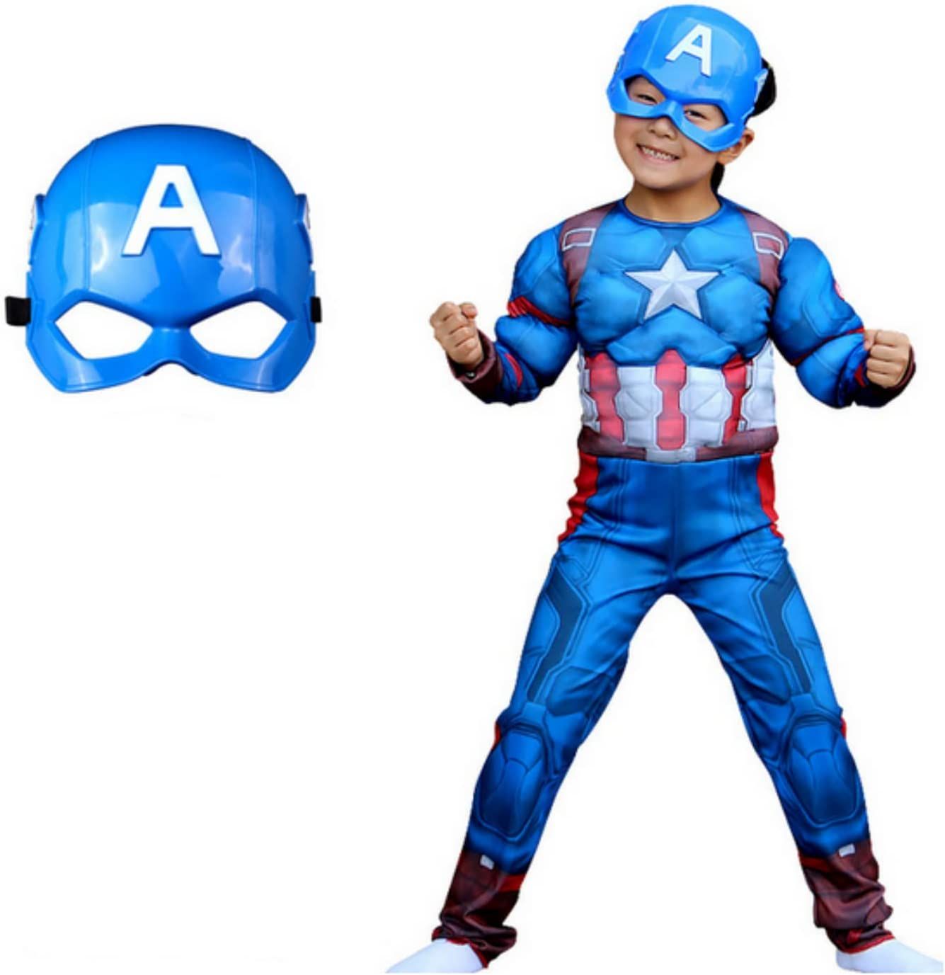 Brain Giggles - Avengers Captain America Costume - Blue