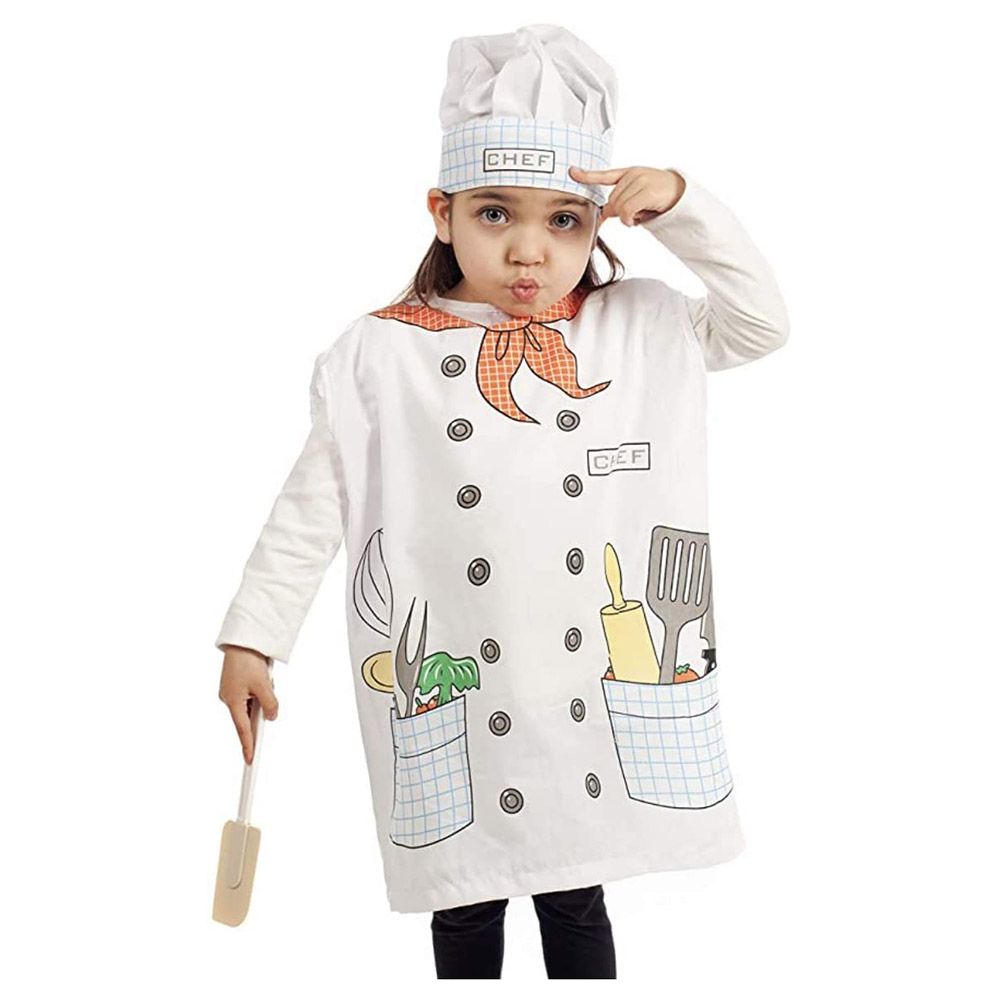 Brain Giggles - Chef Kid Dress Up Cosplay Halloween Costume