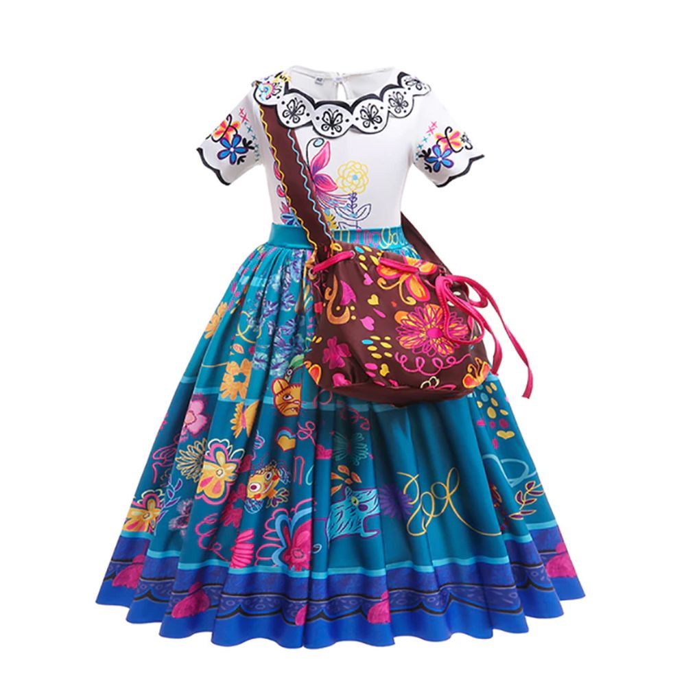 Brain Giggles - Mirabel Costume for Girls Kids Encanto Costume