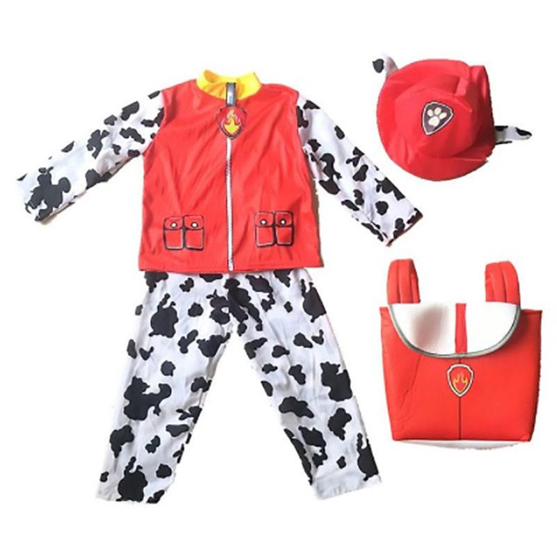 Brain Giggles - Paw Patrol Marshall Costume - Red/White