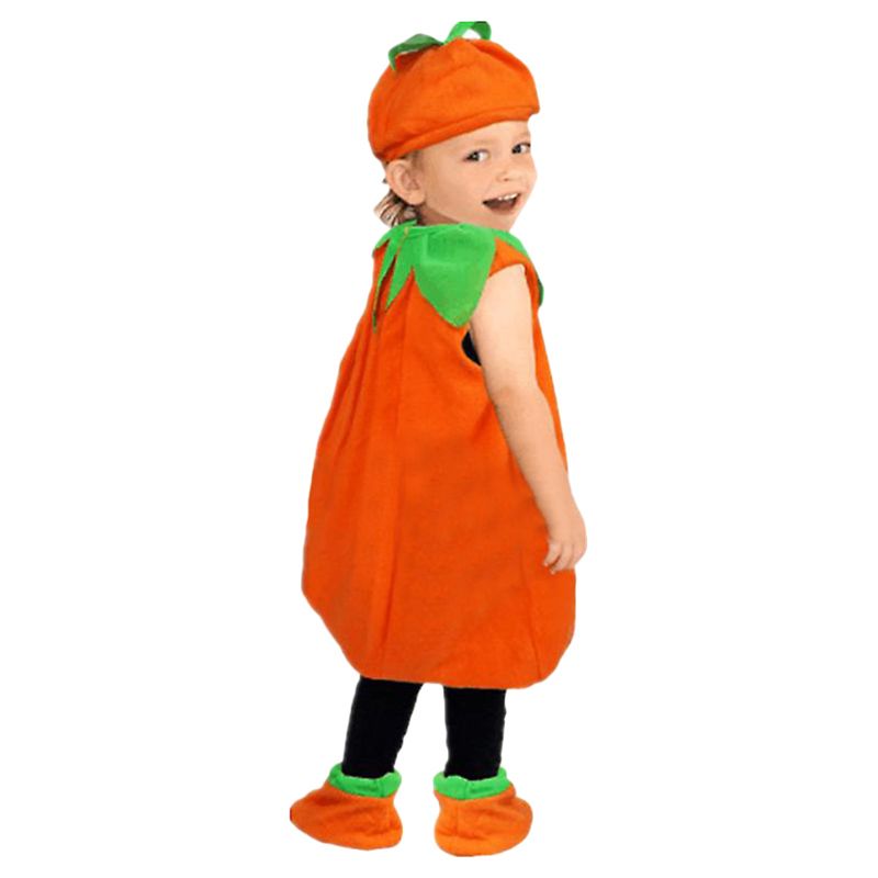 Brain Giggles - Pumpkin Costume Set for Halloween - Orange