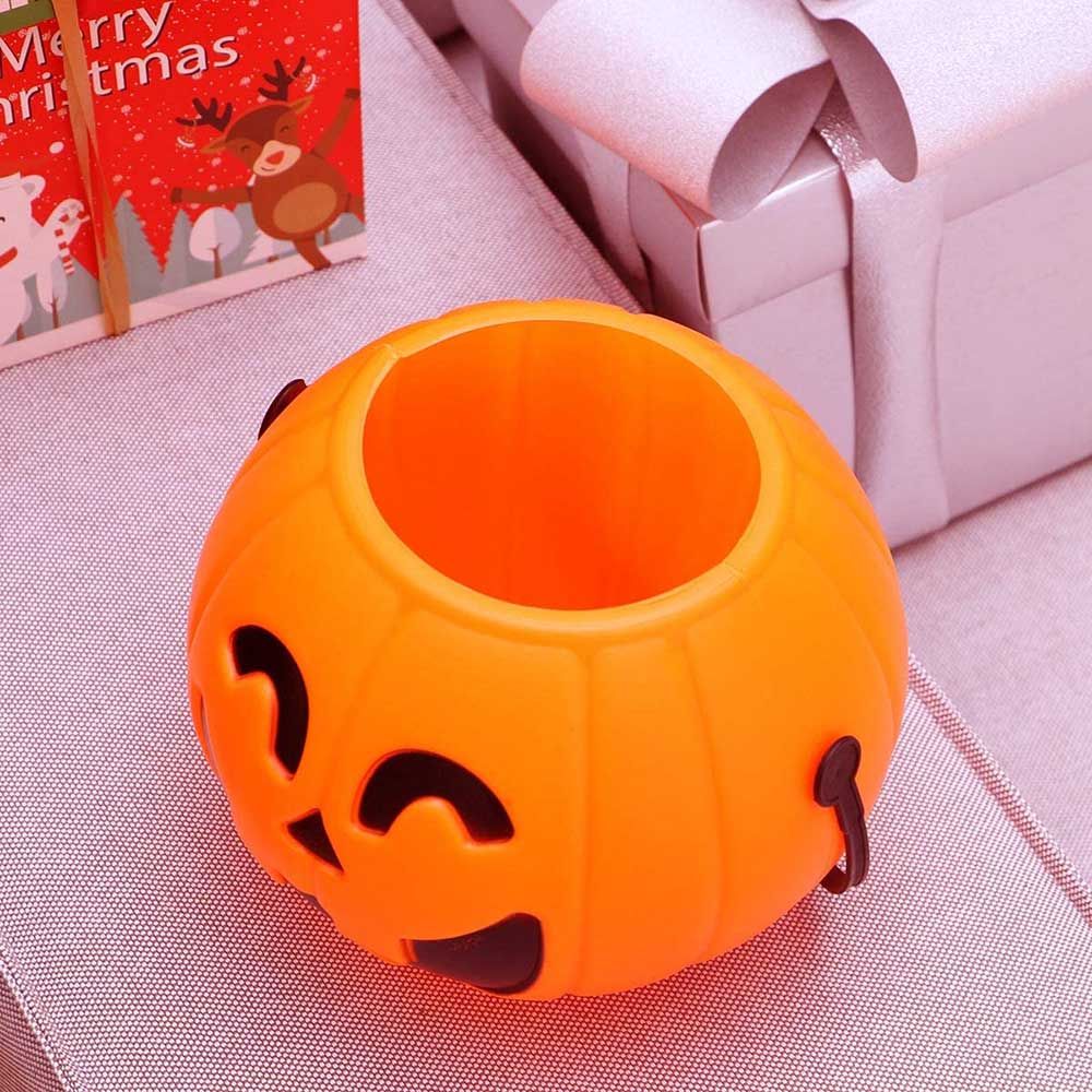 Brain Giggles - Halloween Pumpkin Lantern Candy Bucket - L - 17cm