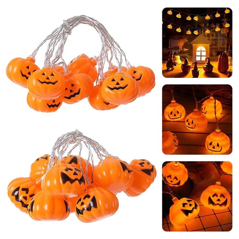 Brain Giggles - Halloween Pumpkin LED String Light