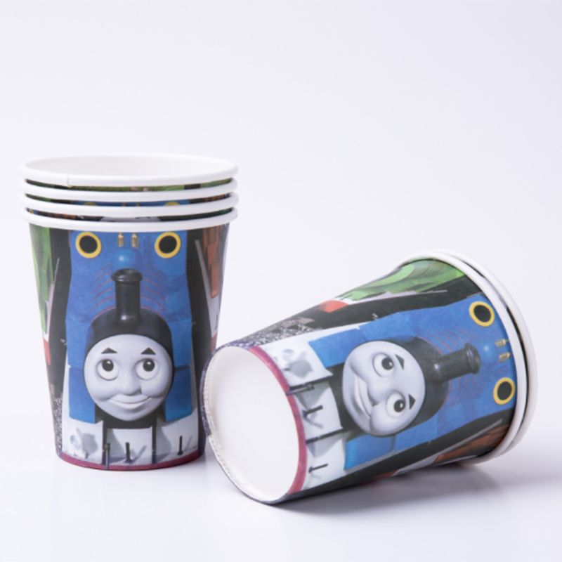 Brain Giggles - Thomas Train Theme Tableware (100 Pcs)