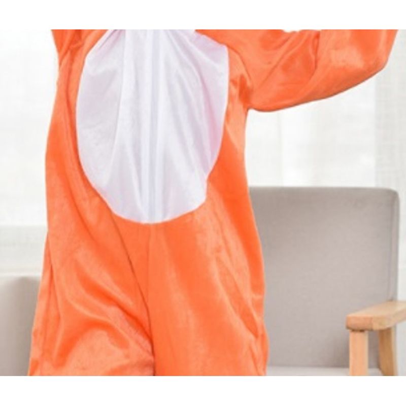 Brain Giggles - Fox Animal Costume For Kids - Orange