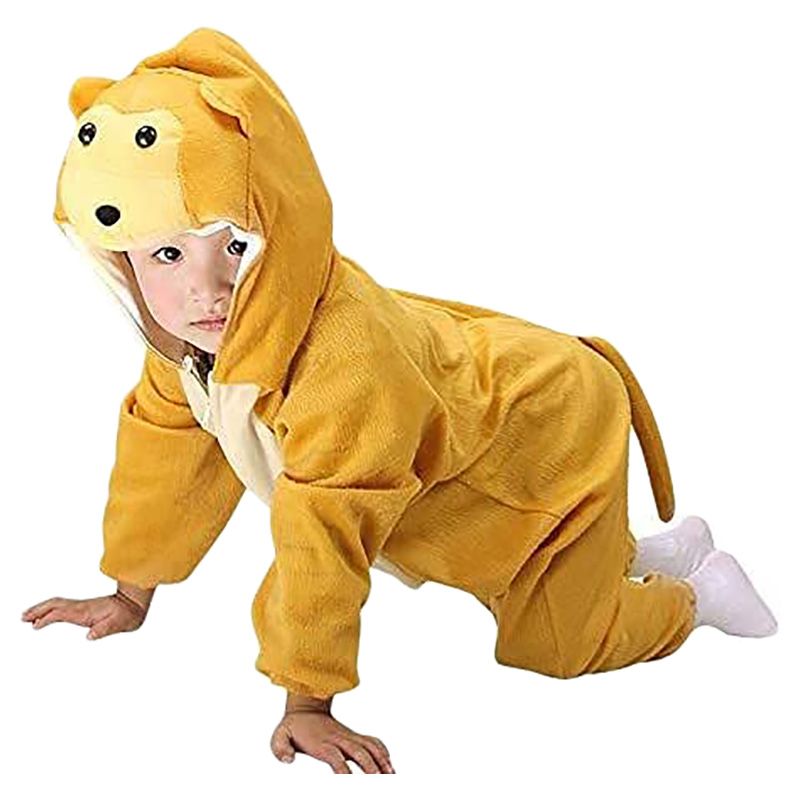 Brain Giggles - Monkey Animal Costume For Kids - Brown