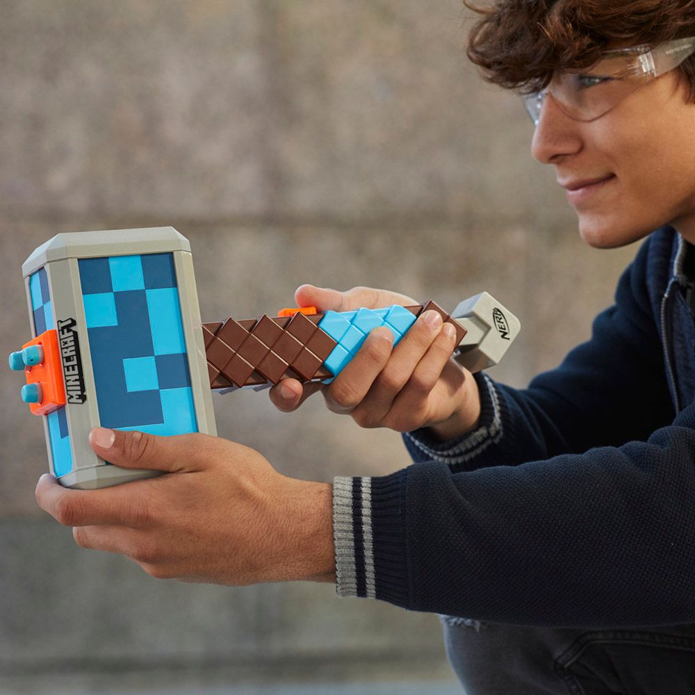 Nerf - Minecraft Stormlander Dart Blasting Hammer