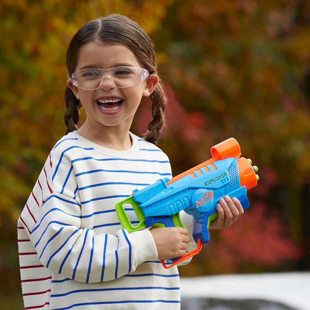 Nerf - Elite Junior Easy Play Explorer Foam Blaster