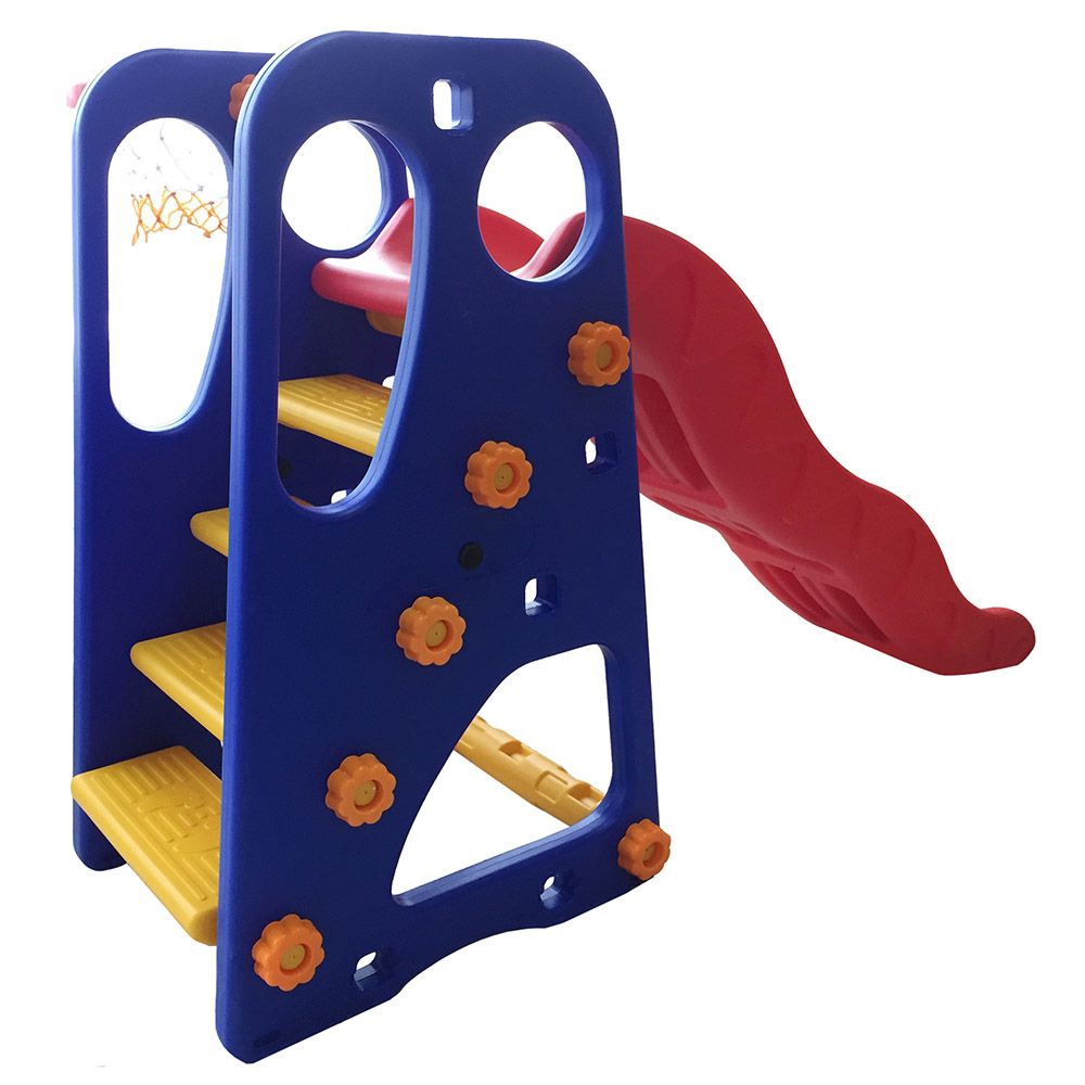 Home Canvas - Toddler Climber And Swing Set - Medium