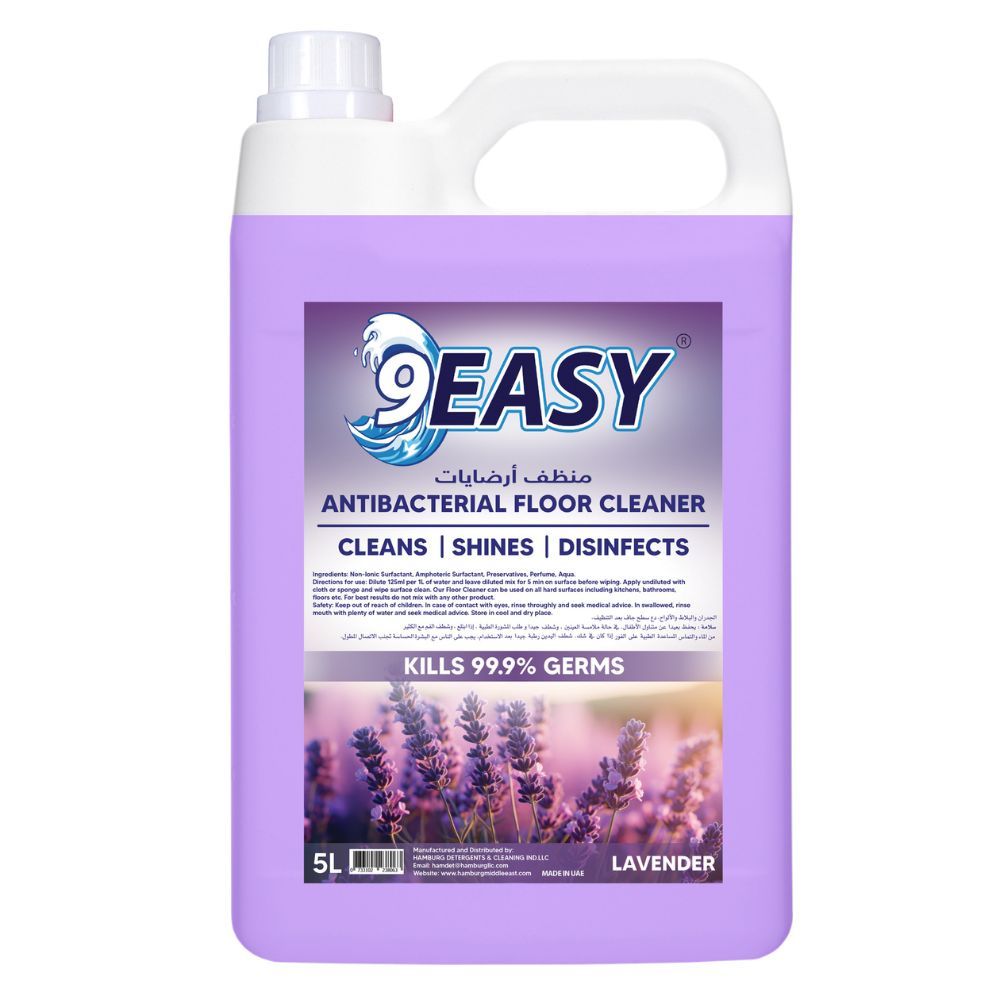 9EASY - Antibacterial Floor Cleaner Lavender 5L