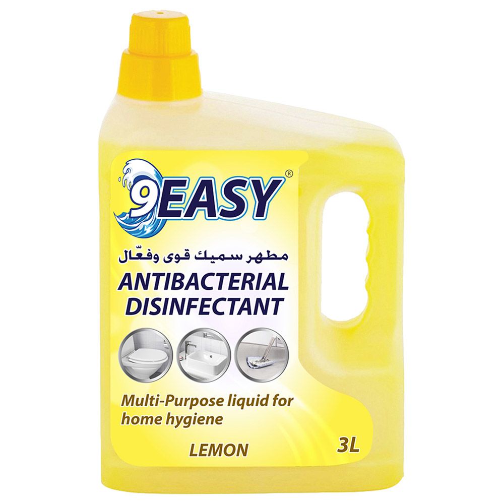 9Easy - Antibacterial Disinfectant - Lemon - 3L