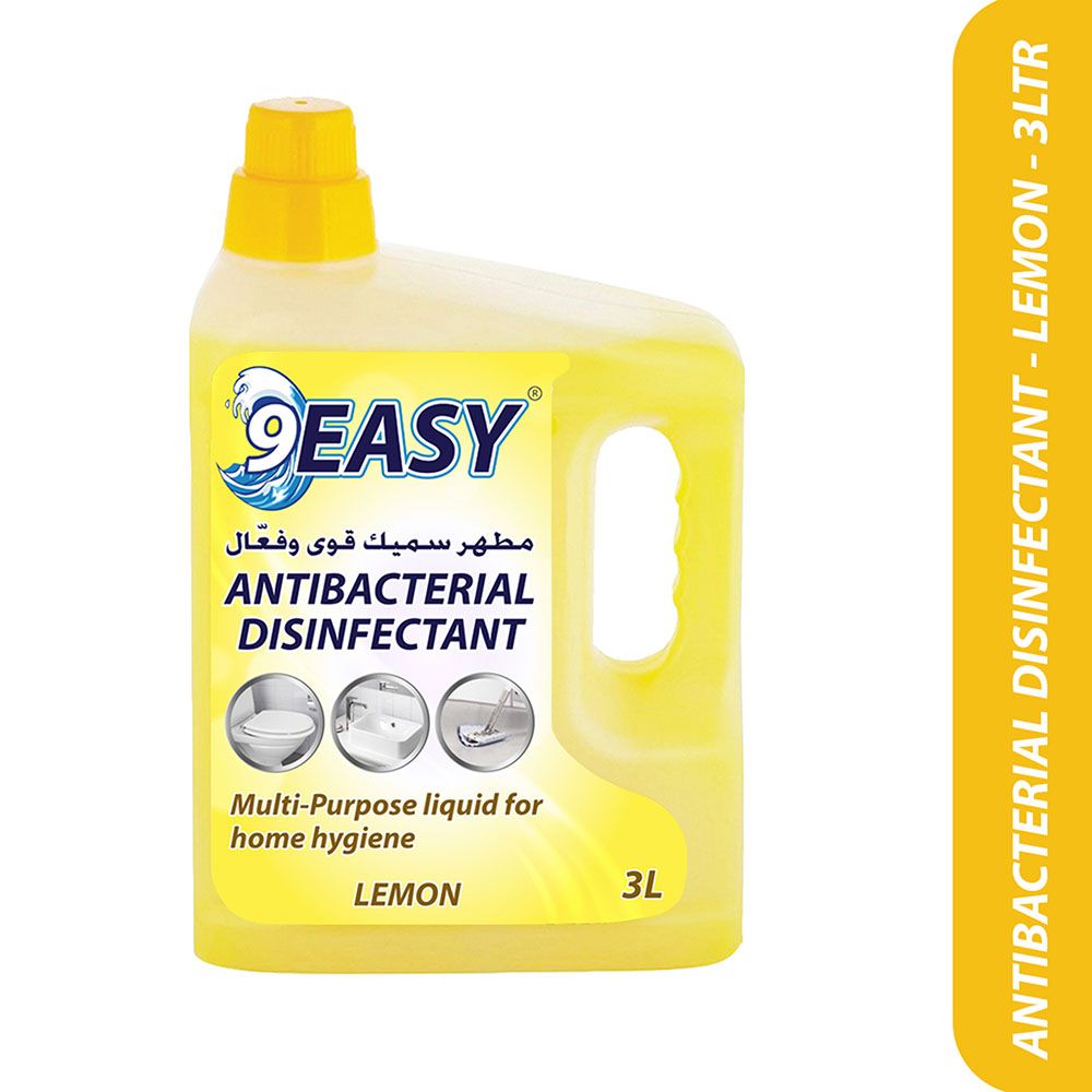 9Easy - Antibacterial Disinfectant - Lemon - 3L