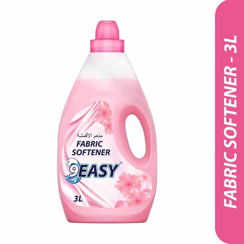 9Easy - Laundry Liquid - 2L + Fabric Softener - Pink - 3L