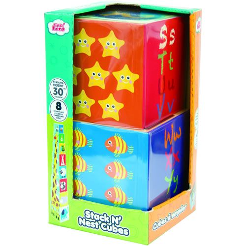 Little Hero Nesting Cubes – 8 Pieces Set