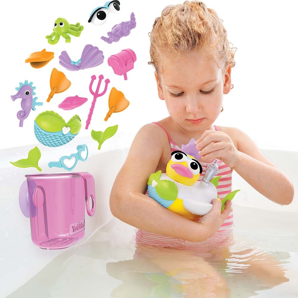 Yookidoo - Jet Duck Create A Mermaid Kids Bath Toy