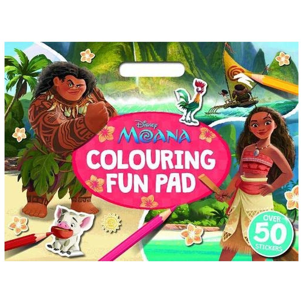 Disney Moana Colouring Fun Pad