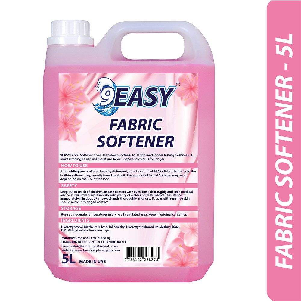 9EASY Fabric Softener Pink 5L