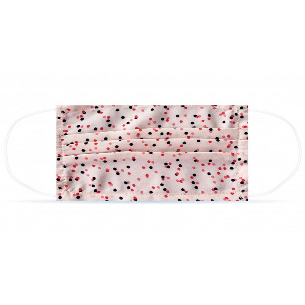 Blush - Printed Fabric Mask - Pink