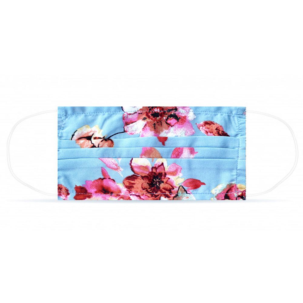 Blush - Printed Fabric Mask - Floral