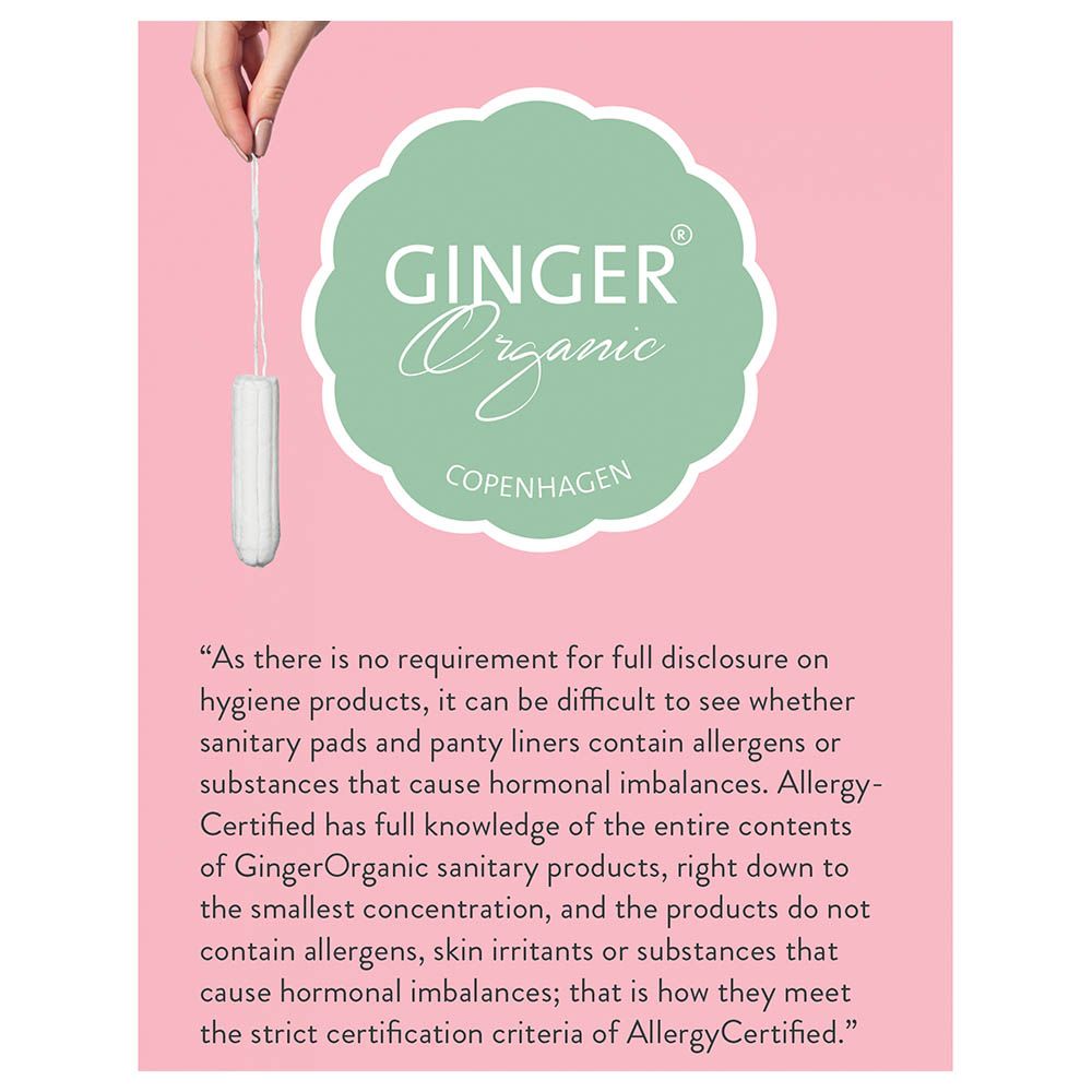 Ginger Organic - Pantyliners Adjustable 30pcs