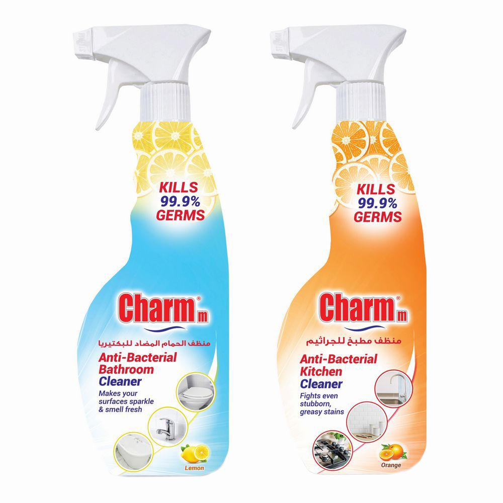 Charmm - Anti-Bacterial Bathroom Cleaner & Kitchen Cleaner