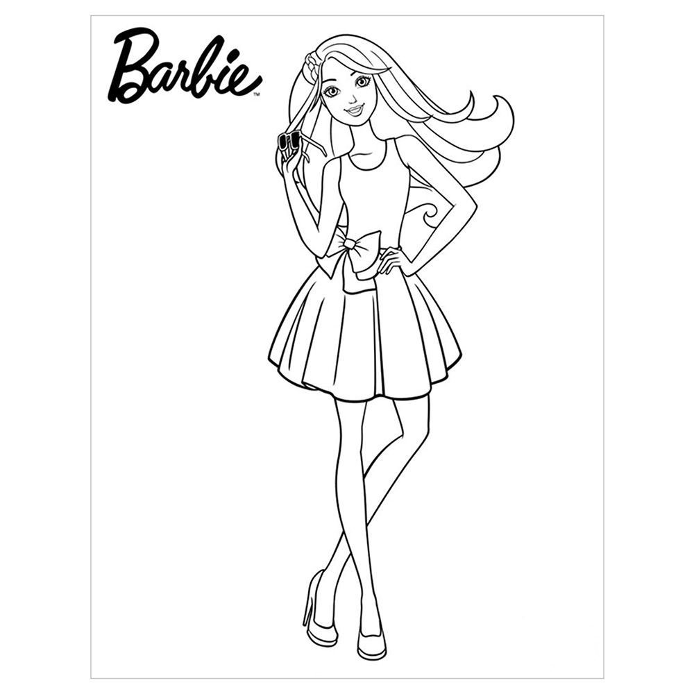 Barbie - Colouring Book