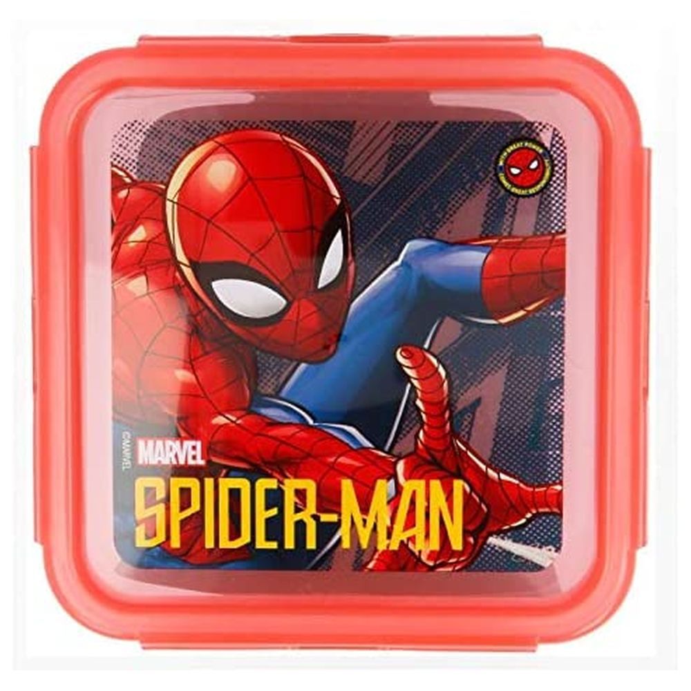 Spiderman - Disney Square Hermetic Graffiti Food Container 730ml