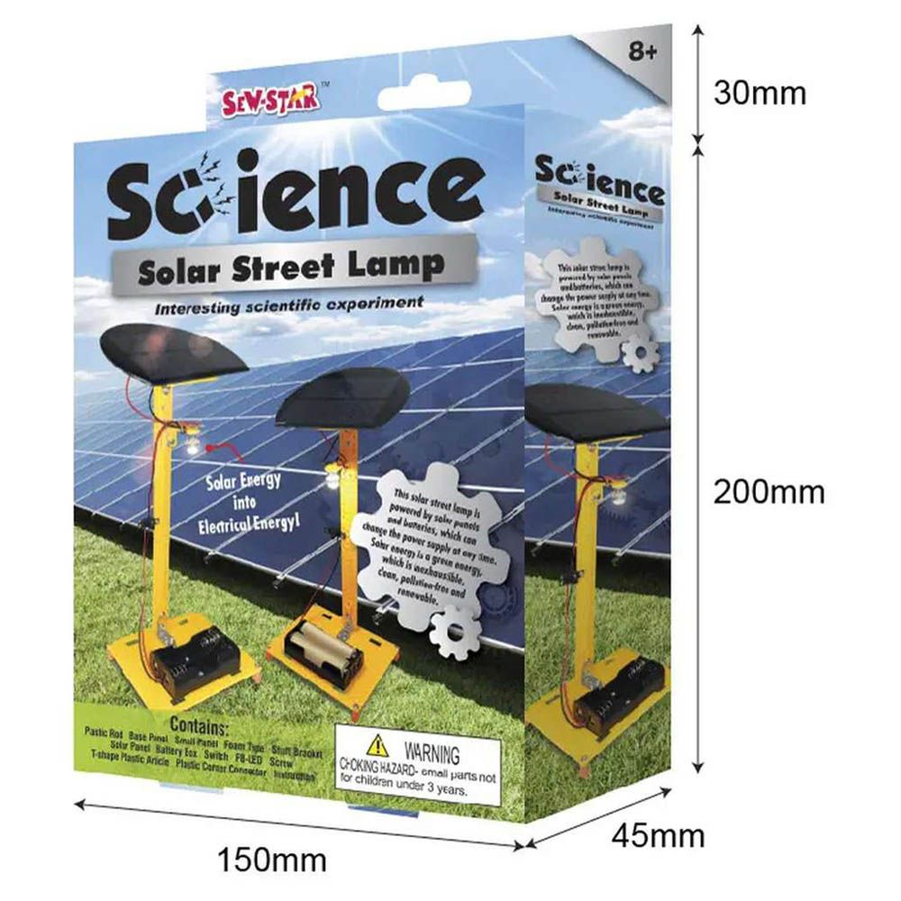 Sew Star - Science Solar Street Lamp Interesting Experiments Kit