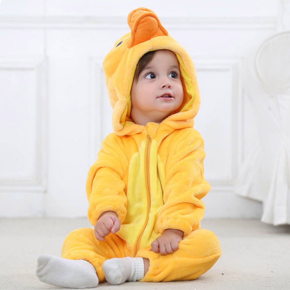 Highland - Kids Duck Romper Animal Costume - Orange