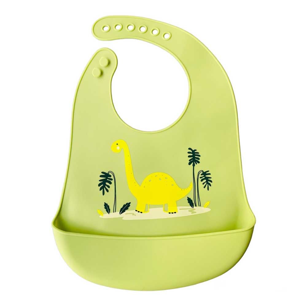 Highland - Silicone Baby Bib Feeding Supplies - Dinosaur