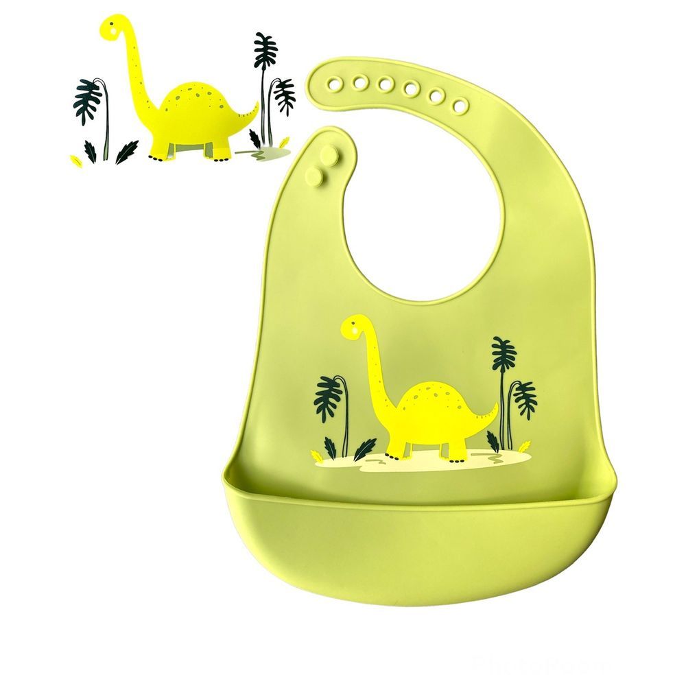 Highland - Silicone Baby Bib Feeding Supplies - Dinosaur