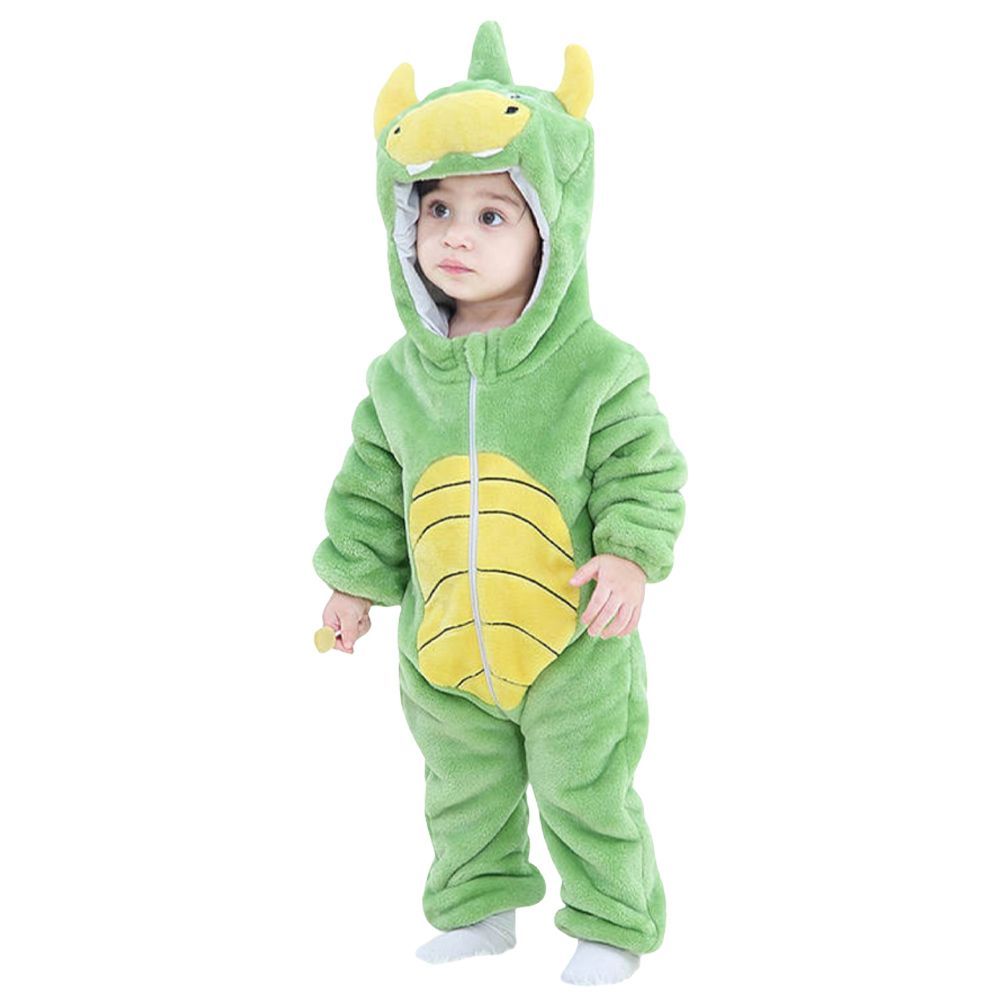 Highland - Kids Dinosaur Romper Animal Costume - Green