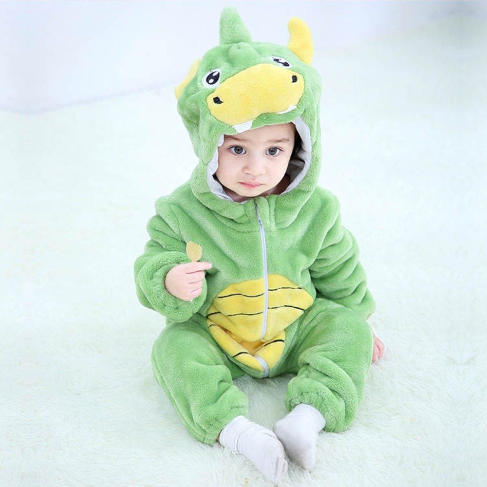 Highland - Kids Dinosaur Romper Animal Costume - Green