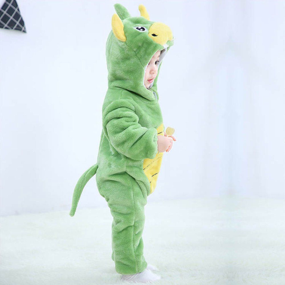 Highland - Kids Dinosaur Romper Animal Costume - Green