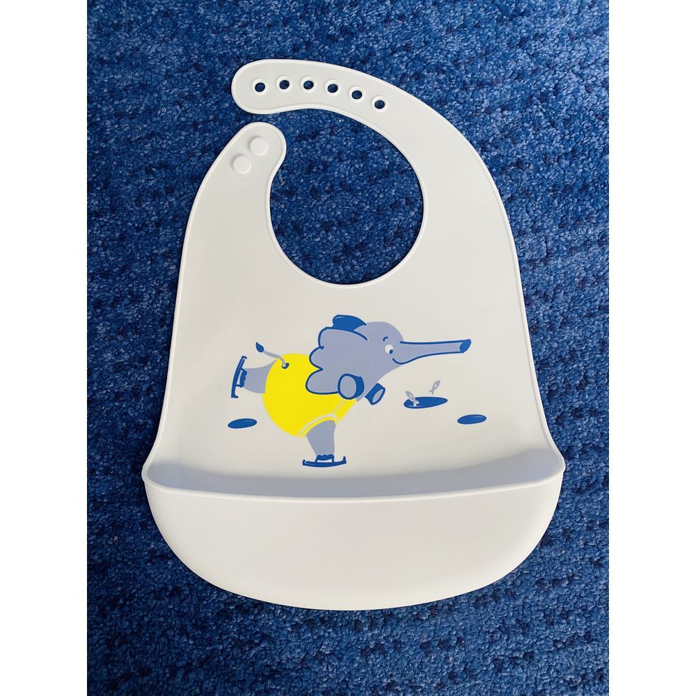 Highland - Silicone Baby Bib Feeding Supplies - Elephant