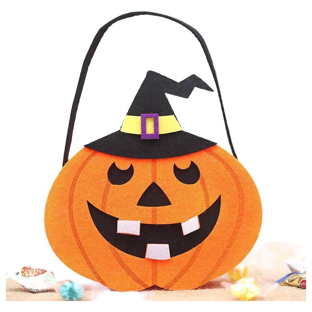 Highland - Halloween Trick Or Treat Pumpkin Candy Bag