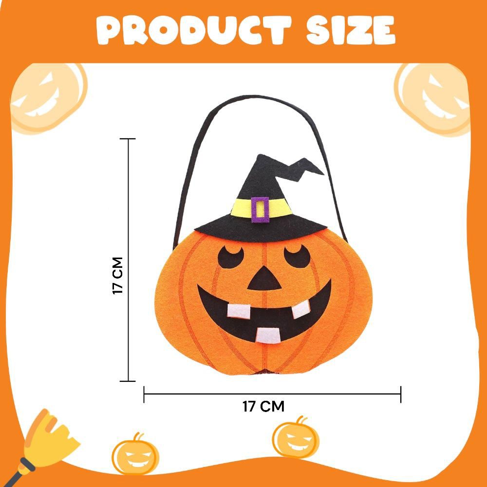 Highland - Halloween Trick Or Treat Pumpkin Candy Bag