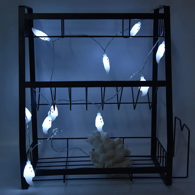 Highland - Ghost LED String Lights - Halloween - White