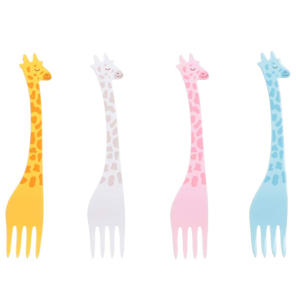 Highland - Giraffe Theme Kid's Fork Cutlery Set - 12pcs