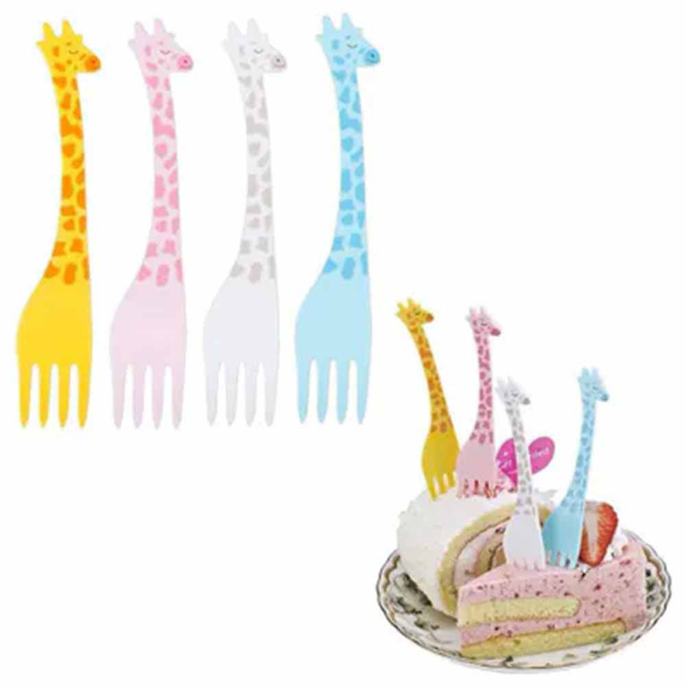 Highland - Giraffe Theme Kid's Fork Cutlery Set - 12pcs