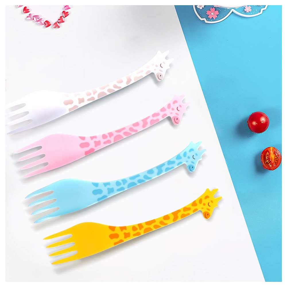 Highland - Giraffe Theme Kid's Fork Cutlery Set - 12pcs