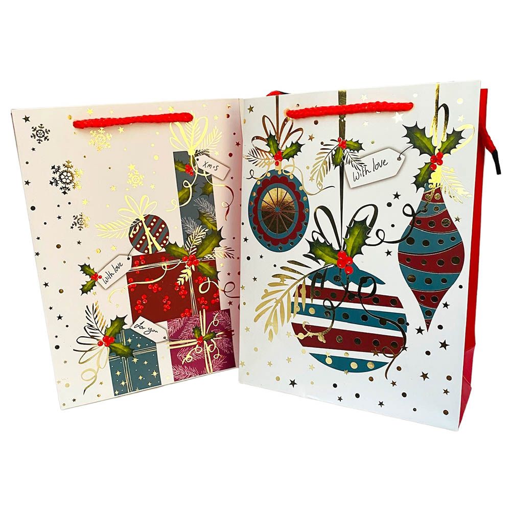 Highland - Christmas Gift Bags - 18X24cm - 6pc