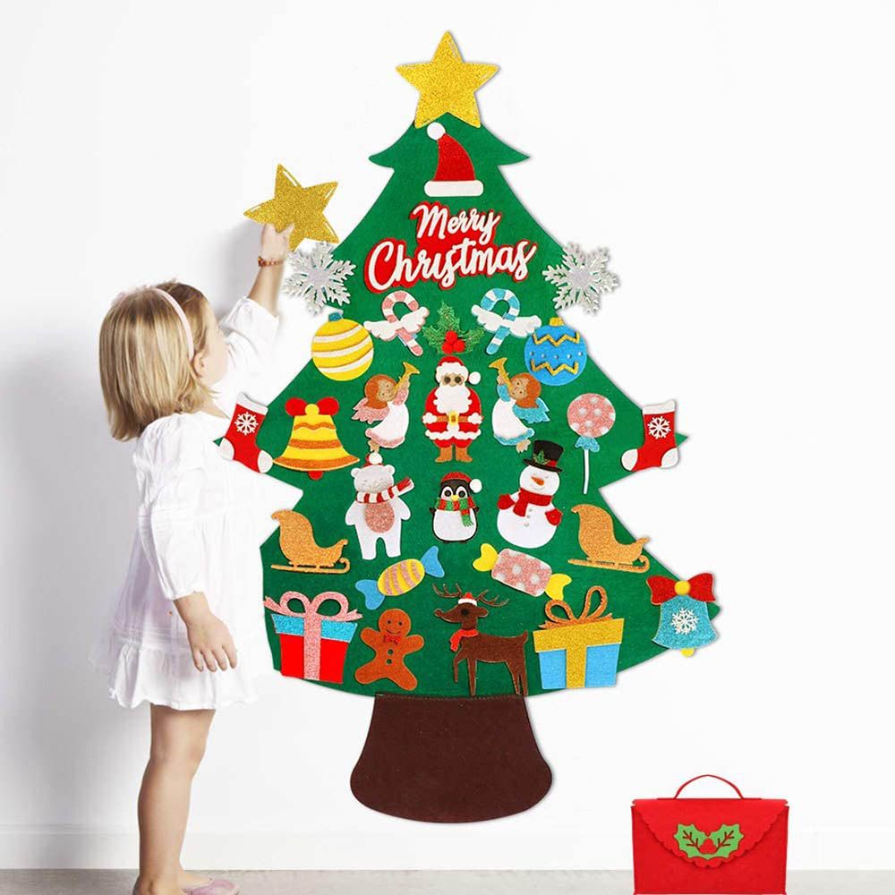 Highland - DIY Felt Christmas Tree W/ Ornaments & Gift Bag