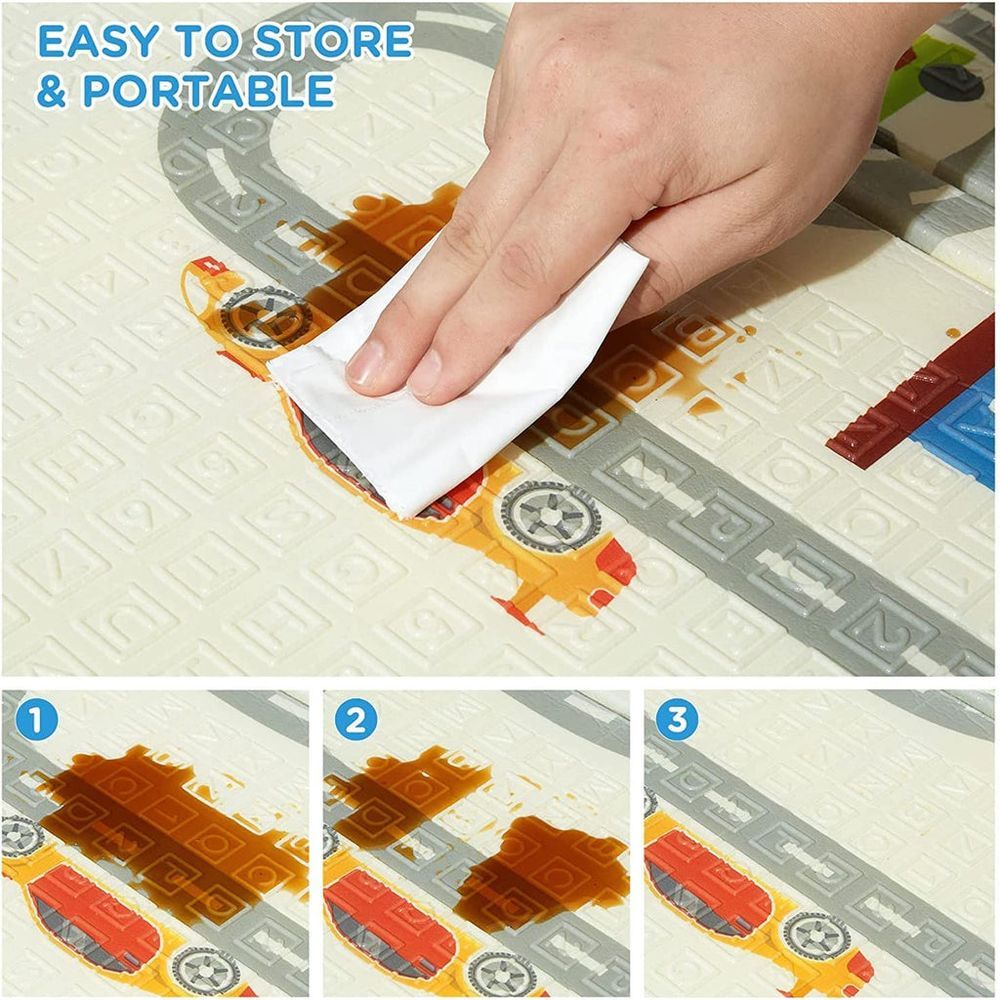 HOCC - Foldable Waterproof Playmat w/ Thicken Foam