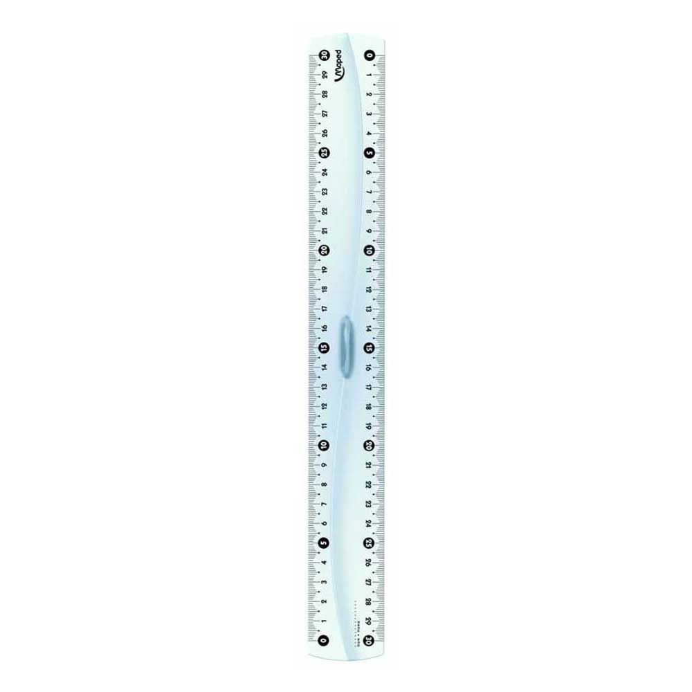 Maped - Essentials Grip Ruler 30cm (20pcs) - Assorted