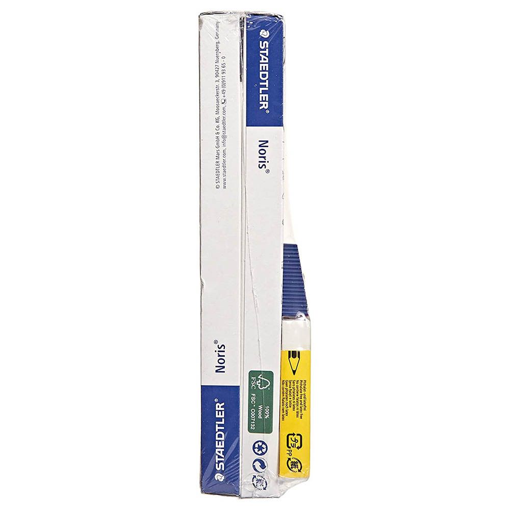 Staedtler - 12 Noris Pencils w/ 2 Erasers & 2 Sharpener