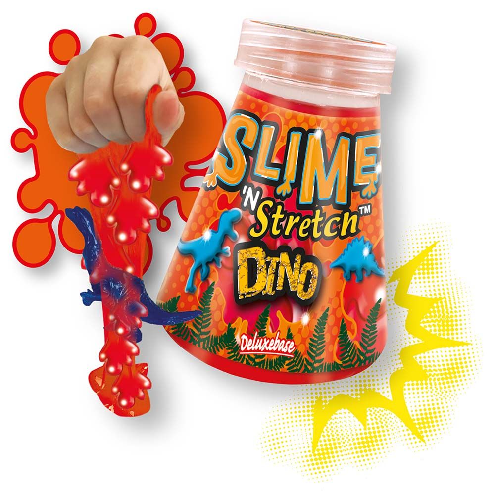 Deluxe Base - Slime 'N Stretch Slime Kit - Dino